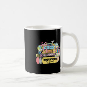 Transportation Squad Back To School Bus Driver Mon Coffee Mug