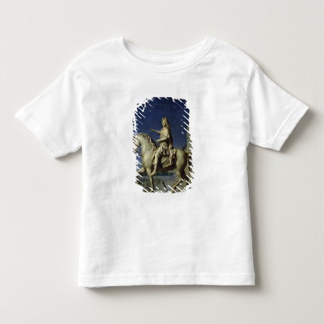 Transporting the Equestrian Statue of Louis Toddler T-Shirt (Front)