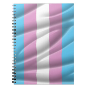 TRANSSEXUAL FLAG FLYING -.png Notebook