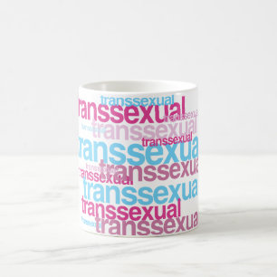 TRANSSEXUAL PRIDE CLUSTER COFFEE MUG