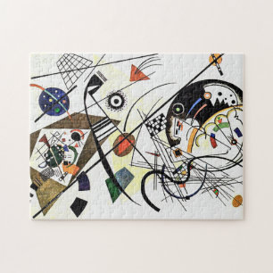 Transverse Line - Kandinsky Jigsaw Puzzle