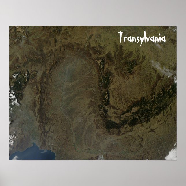 Transylvania, Carpathian Mountans Poster (Front)