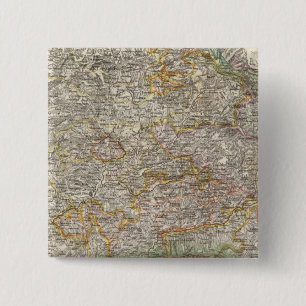 Transylvania, Romania 15 Cm Square Badge