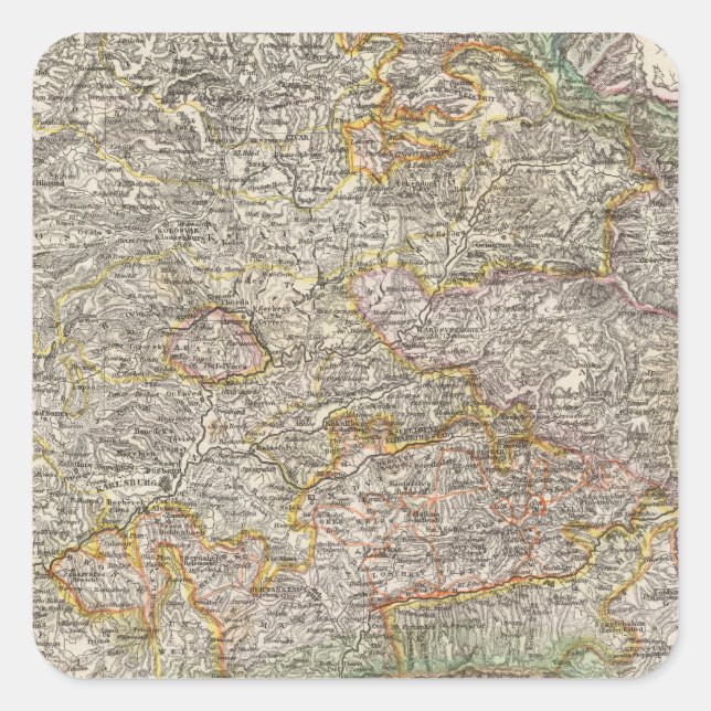 Transylvania, Romania Square Sticker (Front)