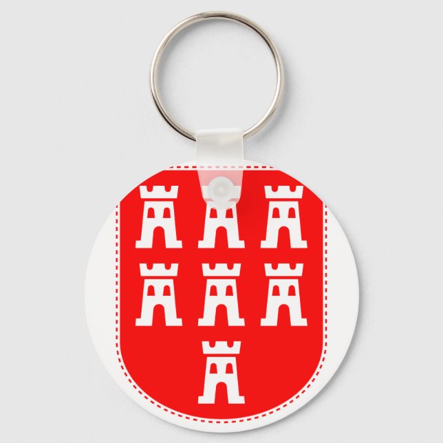 Transylvanian Saxons Crest Key Ring (Front)