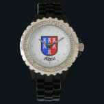 Transylvanian Siebenbürgen Watch<br><div class="desc">In red and white,  different borders</div>
