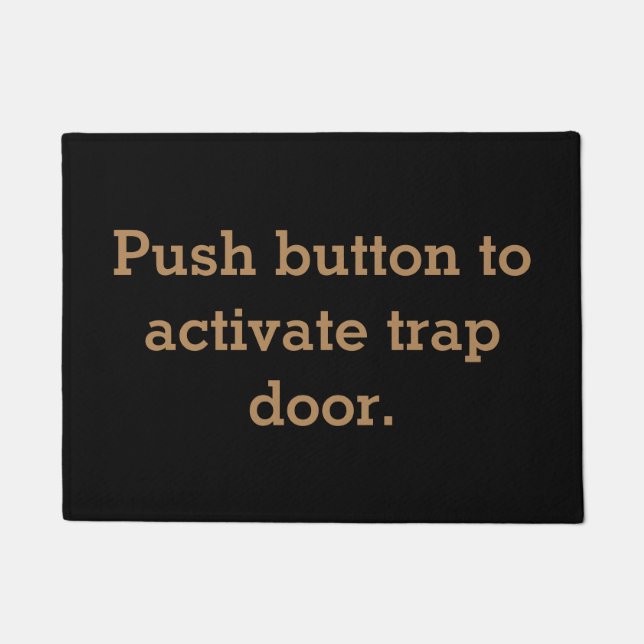 TRAP DOOR DOORMAT (Front)