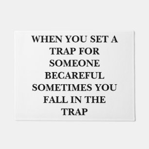 TRAP Door Mat