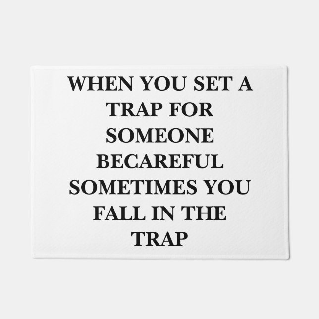 TRAP Door Mat (Front)
