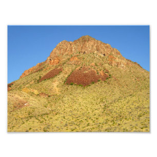 Trap Mountain, Big Bend National Park Photo Print