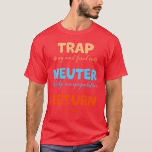 Trap Neuter Return Stray And Feral Cats vintage T-Shirt