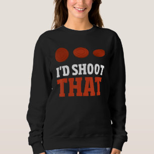 Trap Shooting Clay Pigeons Trap Shooter Clay Shoo Sweatshirt