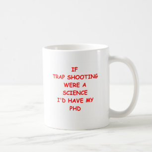trap shooting coffee mug