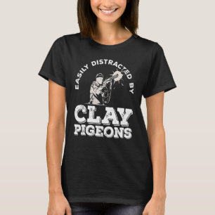 Trap Shooting For A Clay Pigeon Shooter T-Shirt