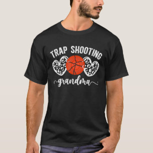 Trap Shooting Grandma Hearts Trap Shooting Grandmo T-Shirt