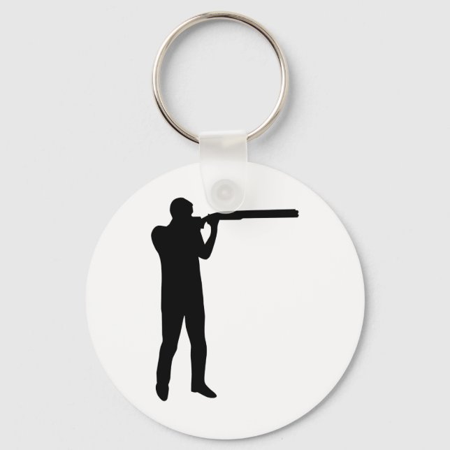 Trap shooting key ring (Front)