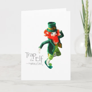 Trap the Elf™ (aka Leprechaun) - Official Elf Trap Holiday Card