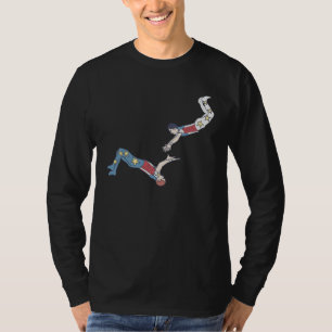 Trapeze Artist  Aerial Jump  Circus Performance T-Shirt