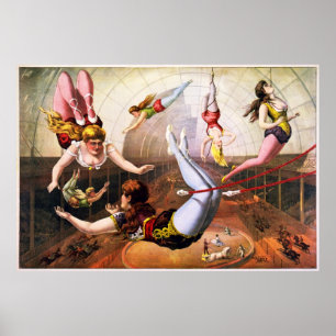 Trapeze Artists Poster