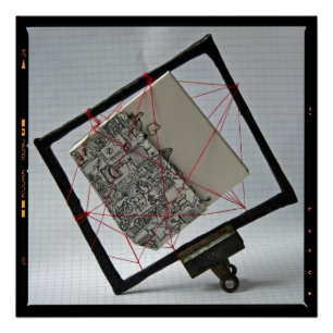 Trapped Artist's Book Photography Poster