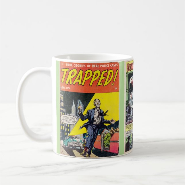 Trapped Comics Coffee Mug (Left)
