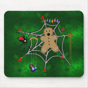 Trapped Gingerbread Mouse Pad