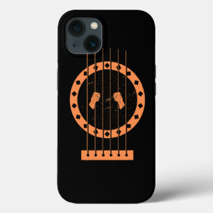Trapped In Guitar Player Instrument Jail Music Bas iPhone 13 Case