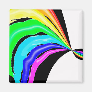 Trapped rainbow magnet