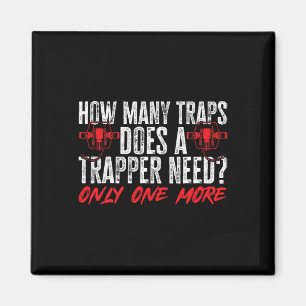 Trapping Trap Hunting Trapper 2 Magnet