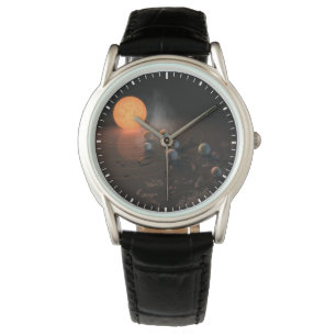 Trappist-1's Seven Planets In Orbit Around Star. Watch