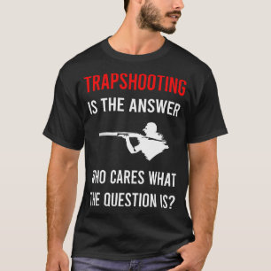 Trapshooting Trap Shooting Clay Target Shooting T-Shirt