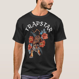 TRAPSTAR Tiger Design   T-Shirt