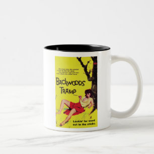 TRASH-Backwoods-Tramp Two-Tone Coffee Mug