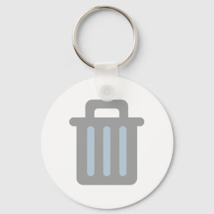 trash bin key ring