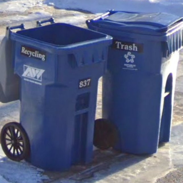 Trash Can Address Label (Creator Uploaded)