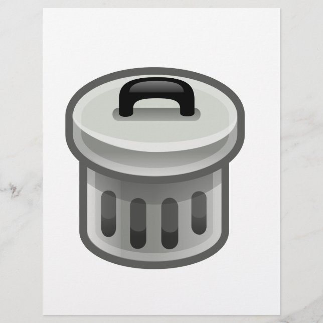 Trash Can Flyer (Front)