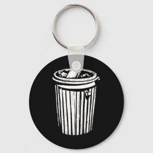 Trash Can Halloween Costume Garge Can Trashcan Cos Key Ring
