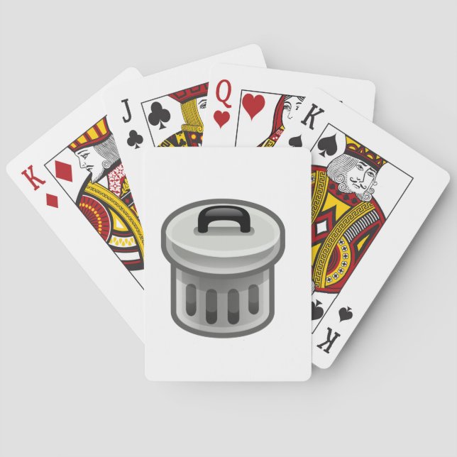 Trash Can Playing Cards (Back)
