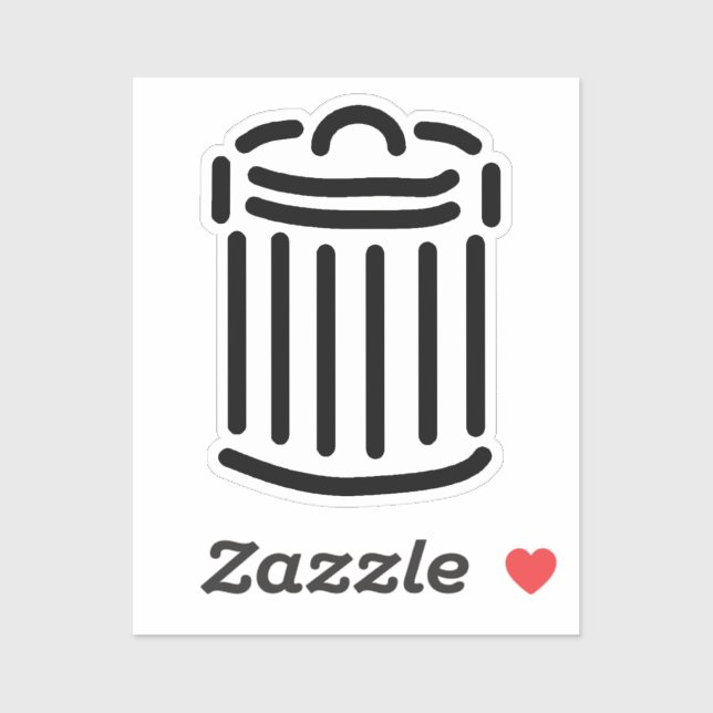 Trash Can Symbol (Sheet)