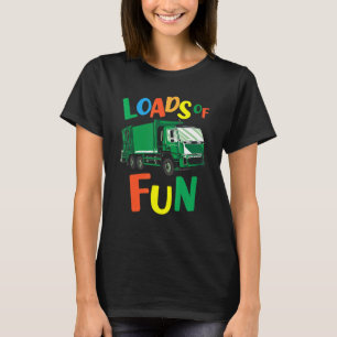 Trash Collector Dump Truck Driver Recycling Garbag T-Shirt
