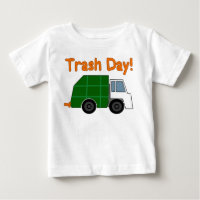 TRASH DAY! - I love garbage trucks!!