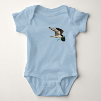 Trash Falcons Muffin 1sie- Baby Blue Baby Bodysuit