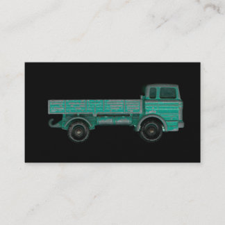 Trash garbage hauliers furniture movers transport business card