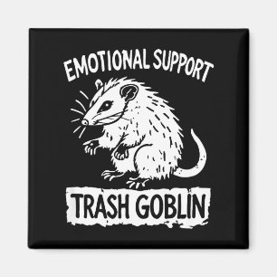 Trash Goblin Ssum Emotional Suprt Funny Meme Magnet
