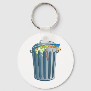 Trash Key Ring