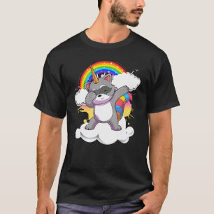 Trash Panda Dabbing Raccoonicorn Unicorn Racoon T-Shirt