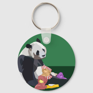 Trash Panda Keychain