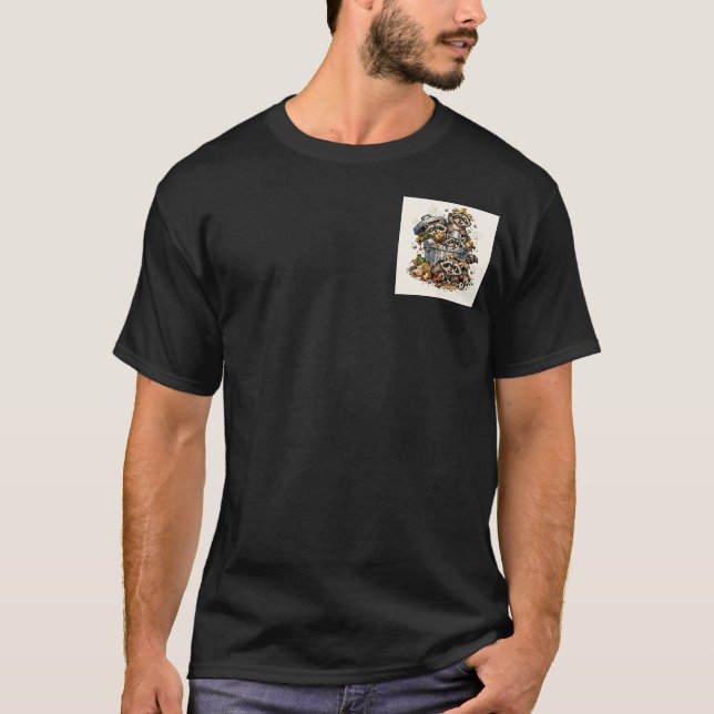 Trash Panda Party T-Shirt (Front)