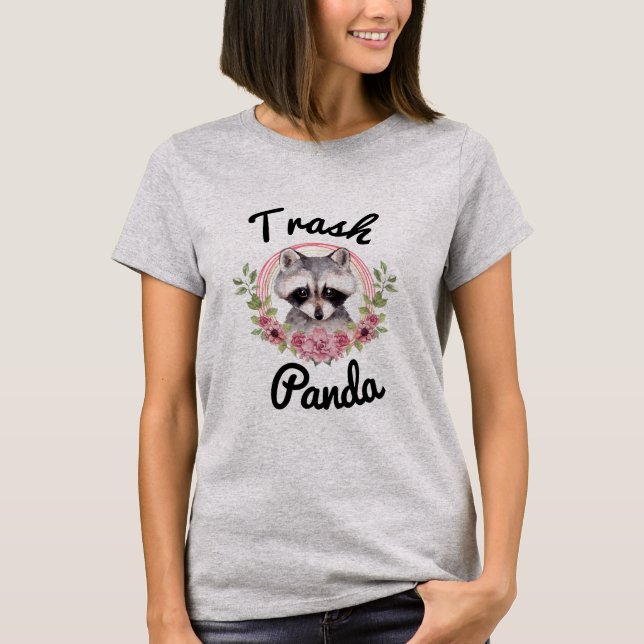 Trash Panda Racoon T-Shirt (Front)