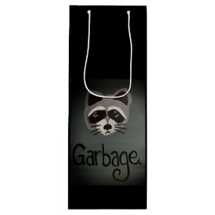 Trash Panda wine gift bag